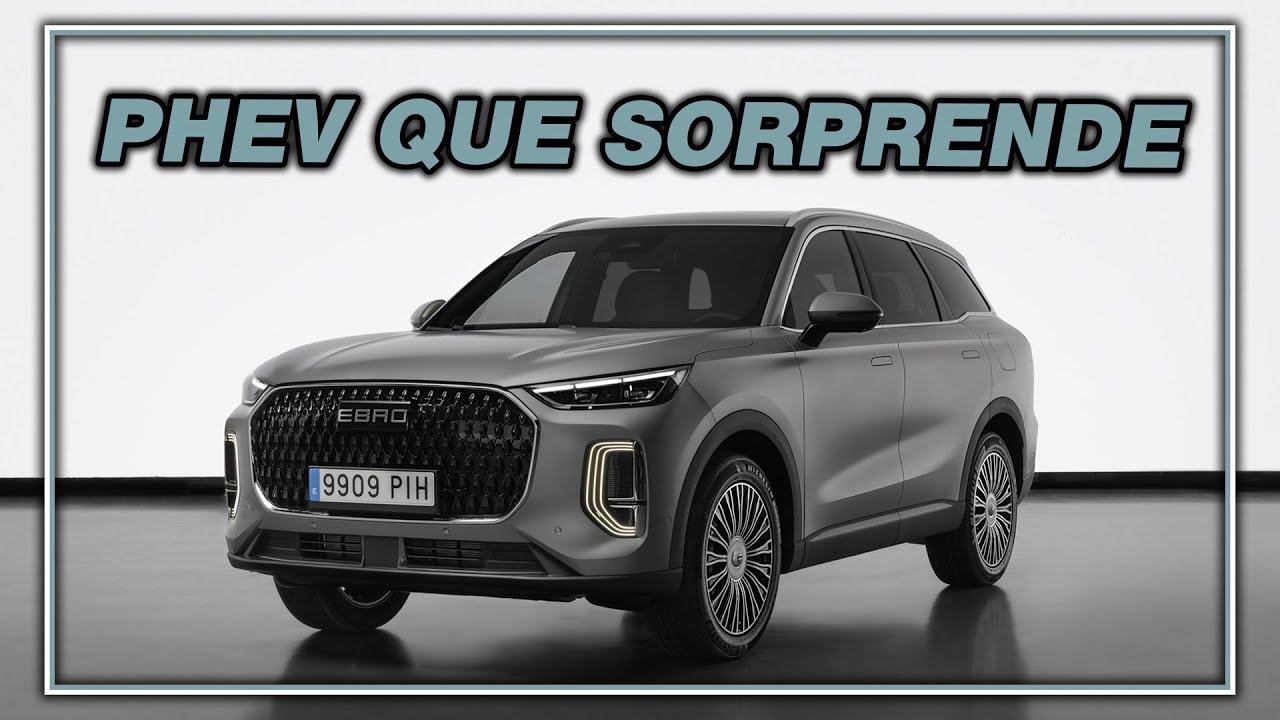 Ebro S900 PHEV: el nuevo SUV híbrido español