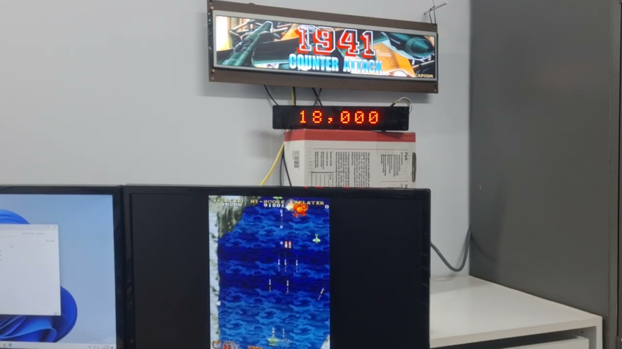 MAME Scores on Pixelcade
