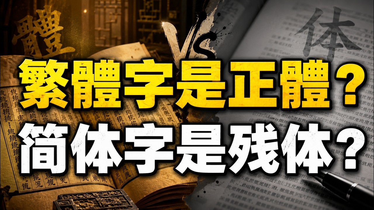 繁體字VS簡體字，多年來究竟爭什麼？｜繁體字｜簡體字｜粵語｜廣東話｜漢字｜香港｜澳門｜臺灣｜教育｜書法