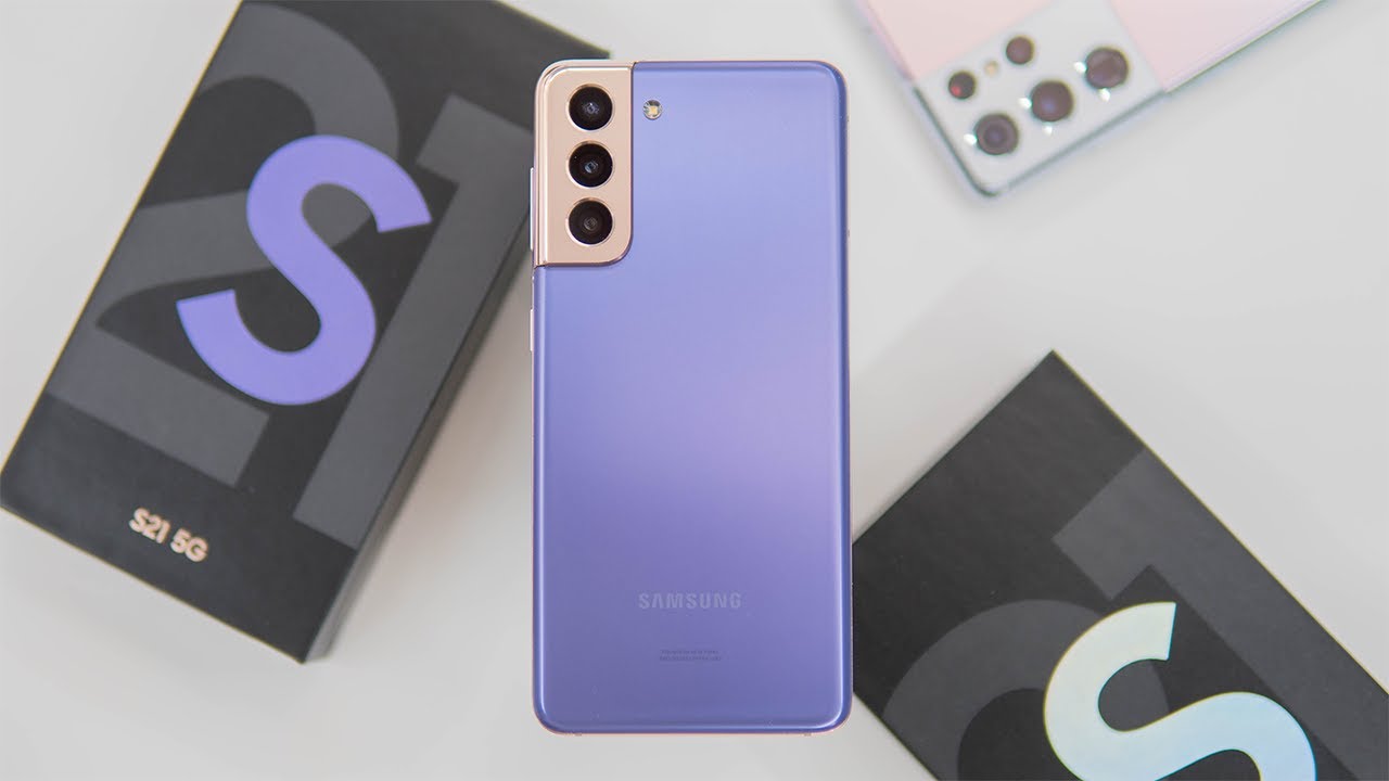 Purple Samsung Galaxy S21 Unboxing!