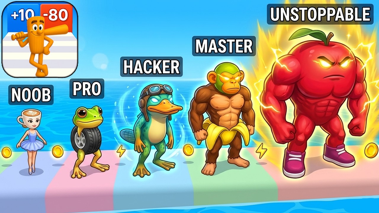 ALL MEMEROTS EVOLUTION (FROM ZERO TO MEME GOD) Memerots Evolution Run Gameplay Walkthrough Part 1