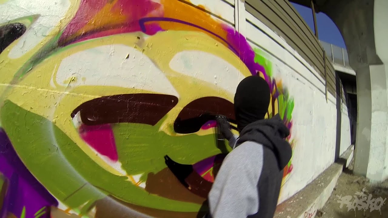 Rasko style.  Graffiti Street Art 3D 2013.
