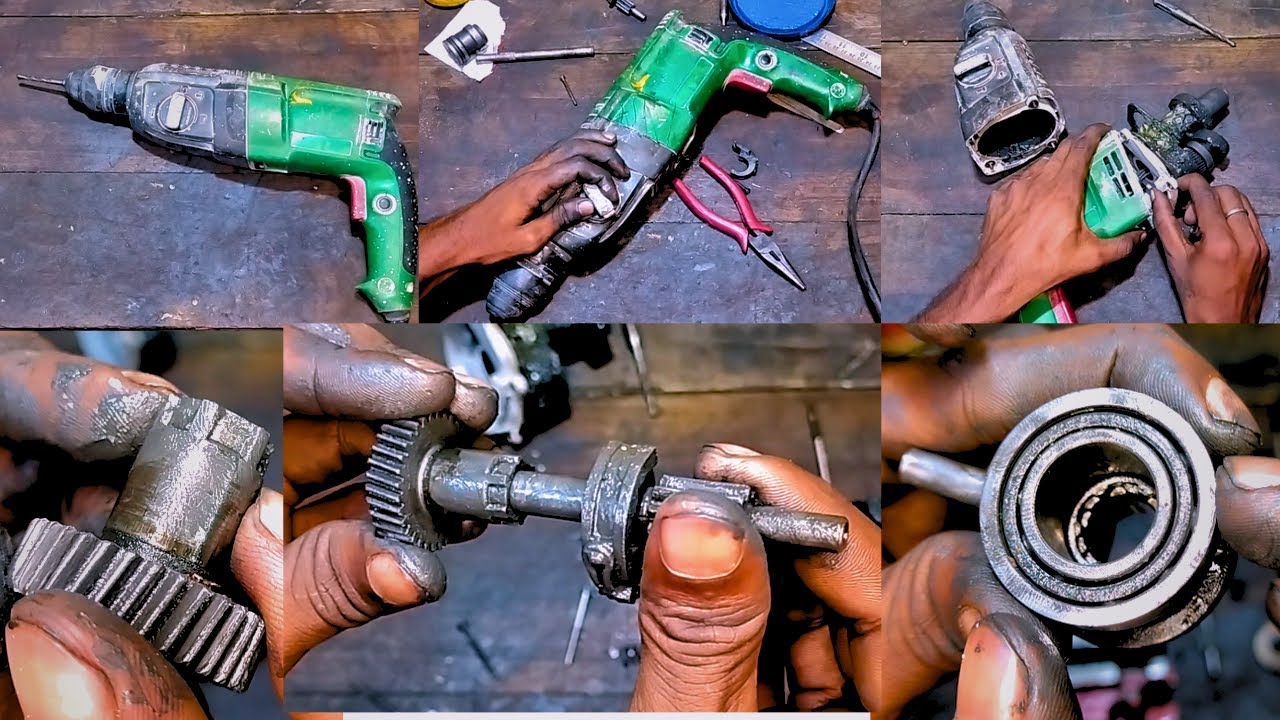 2 26mm hammer drill bit not moving problem // how to repair 26mm hammer drill // drill machine