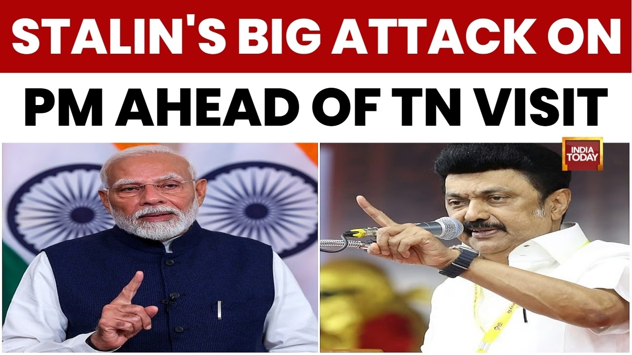 M.K. Stalin: 'Zero BJP, Zero AIDMK,' Calls BJP 'Dabba Engine' Ahead Of PM Modi's TN Visit