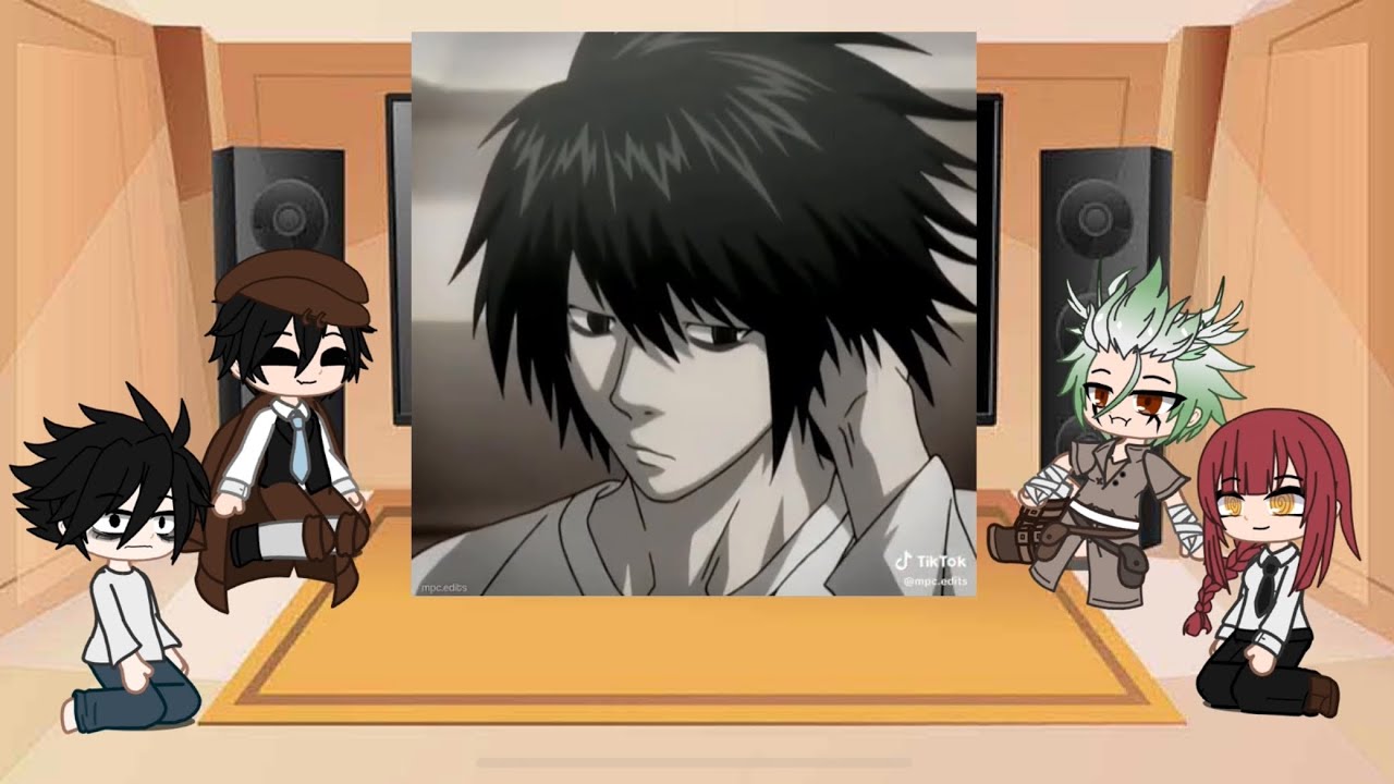 Smart characters react to L Lawliet || 1/4 || Death Note