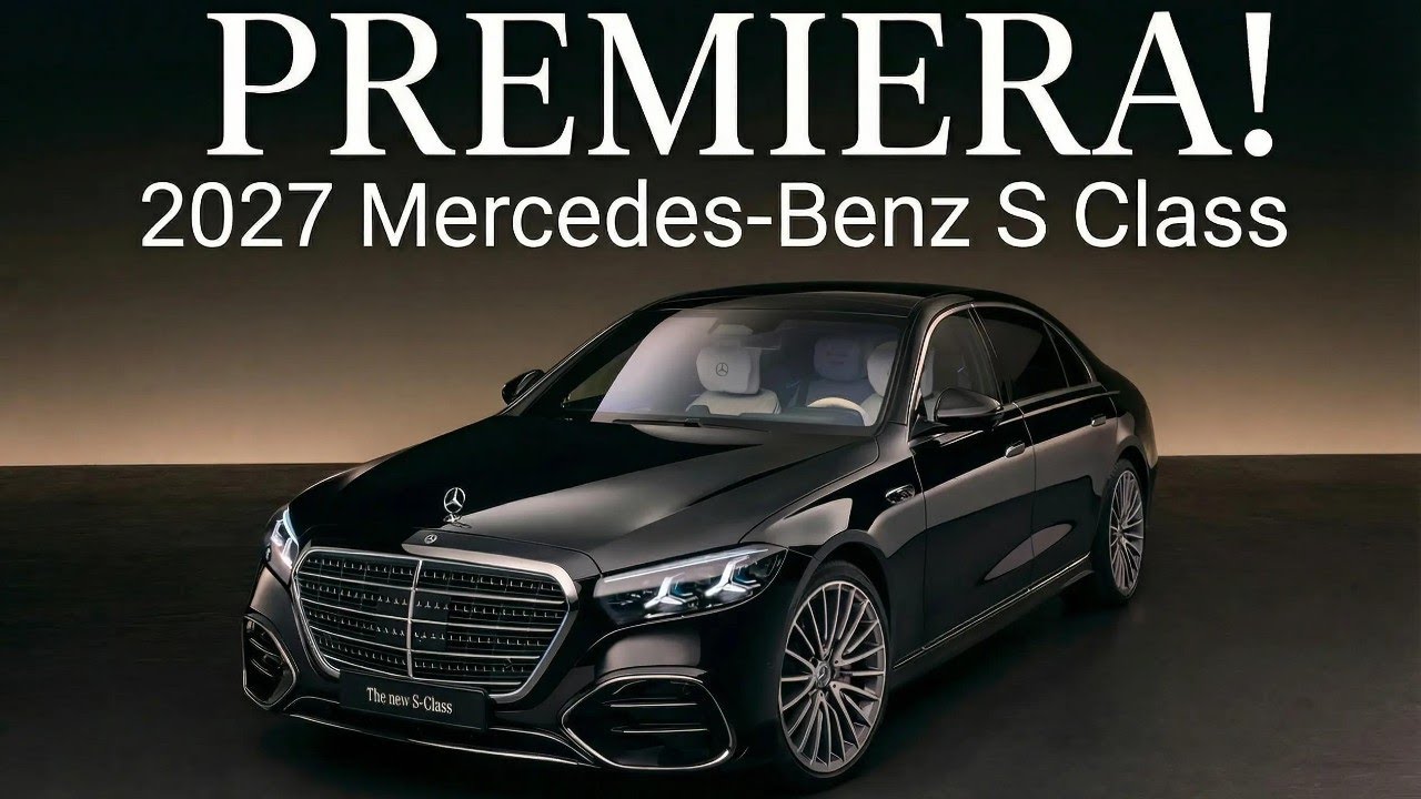 Ulubiona limuzyna Polaków | Jestem na światowej premierze | 2027 Mercedes Klasa S | #GCOS