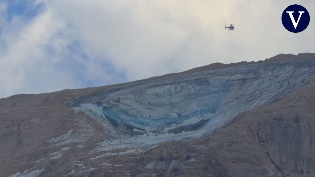 Al menos seis muertos y ocho heridos en el desprendimiento de un glaciar en los Dolomitas