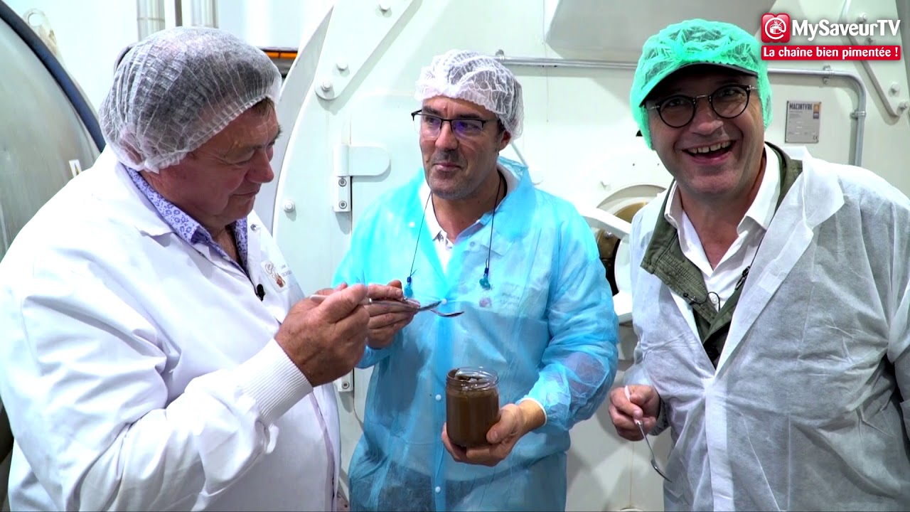 La pâte à tartiner aux noisettes du Lot et Garonne Lucien Georgelin (Visite en territoire gourmand)