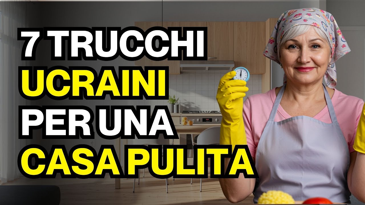 7 Trucchi delle Donne Ucraine per una Casa Pulita con Routine Semplice