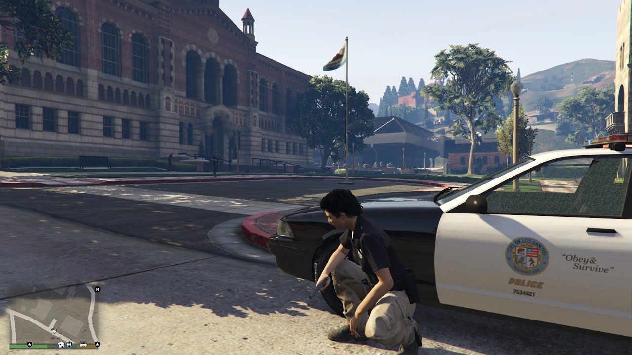 day of a lspd officer - lspdfr gta 5