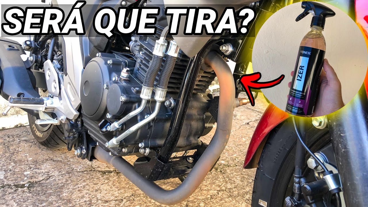 IZER DA VONIXX TIRA FERRUGEM DO ESCAPE?