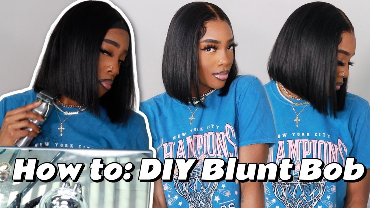 *STEP BY STEP* How to Cut a Bob on Yourself | HD Lace Wig Ft Yolissa Hair