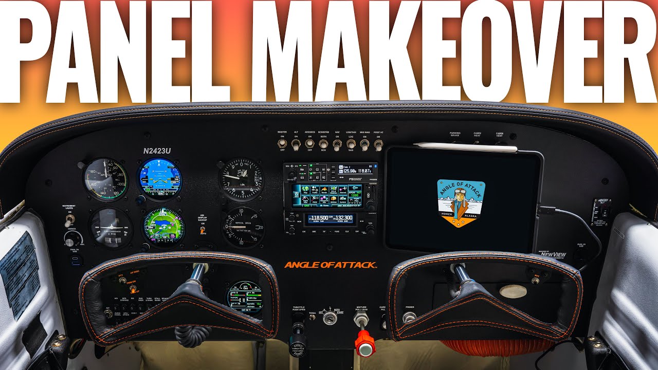 OLD School ▶ NEW School: Extreme Panel & Avionics Makeover