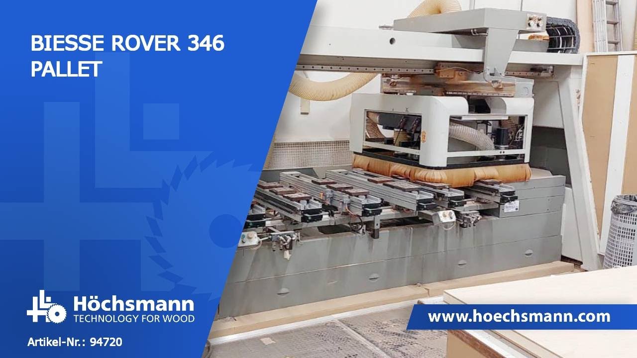 BIESSE ROVER 346 PALLET (Höchsmann Klipphausen)