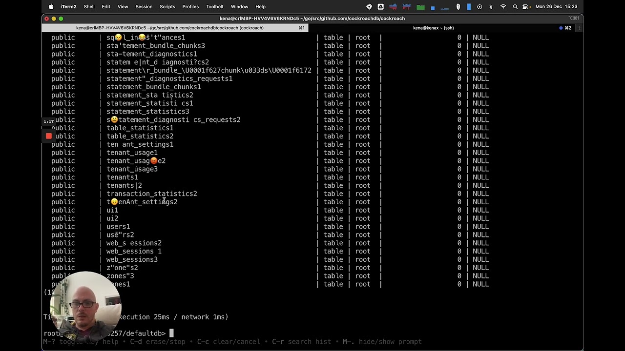 Using table templates to generate large SQL schemas in CockroachDB