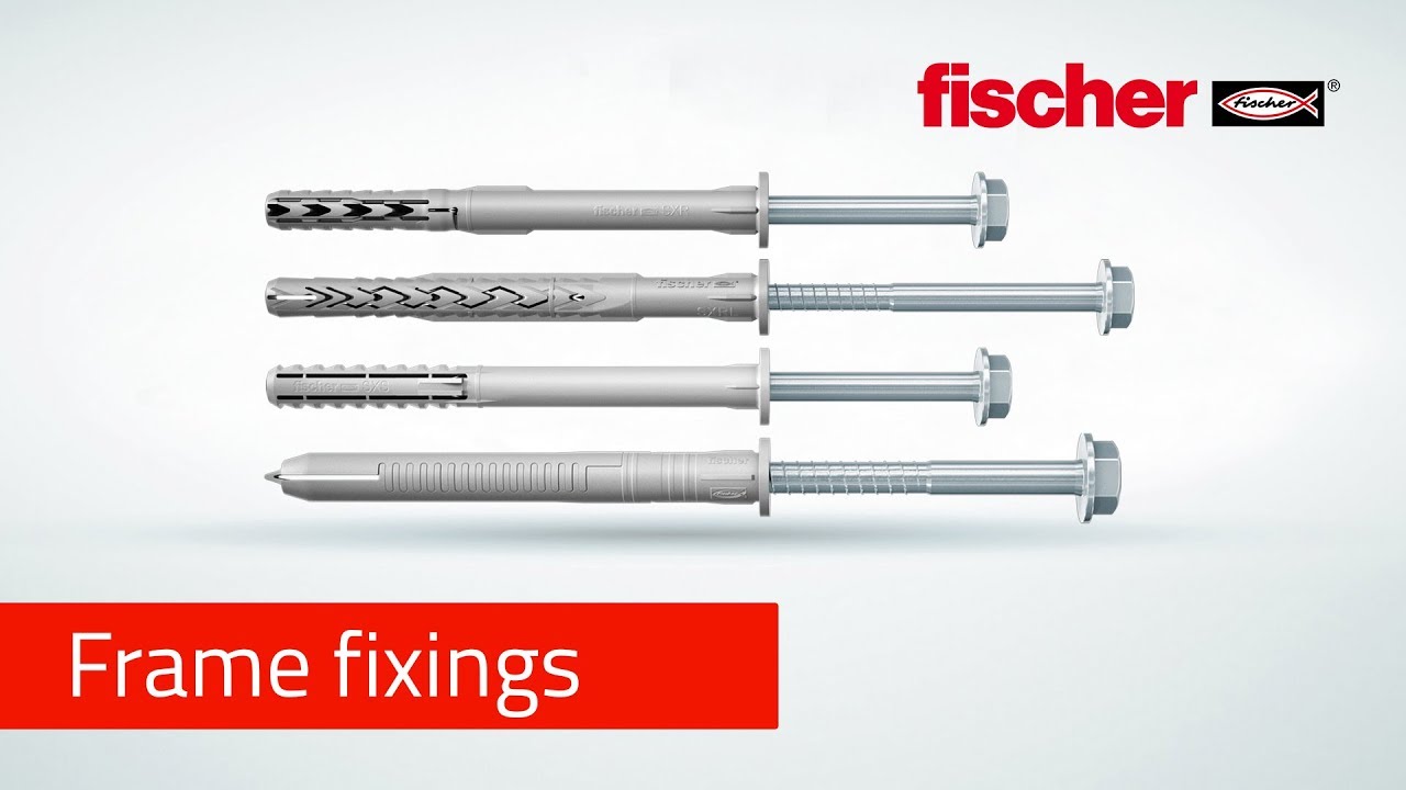 fischer frame fixing -  Fixing of facade substructures in perforated bricks or aerated concrete