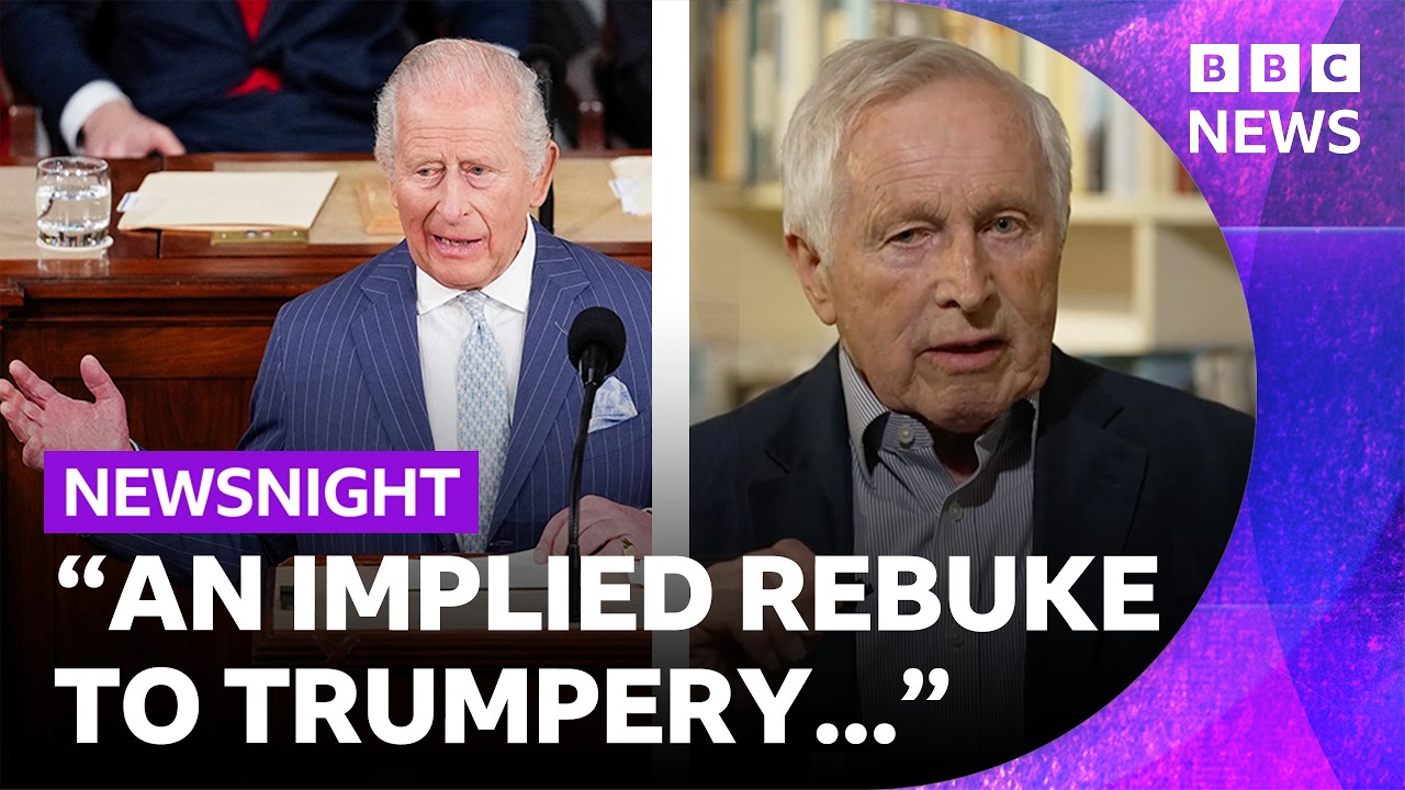 Jonathan Dimbleby responds to King Charles's &ldquo;political&rdquo; speech to US Congress