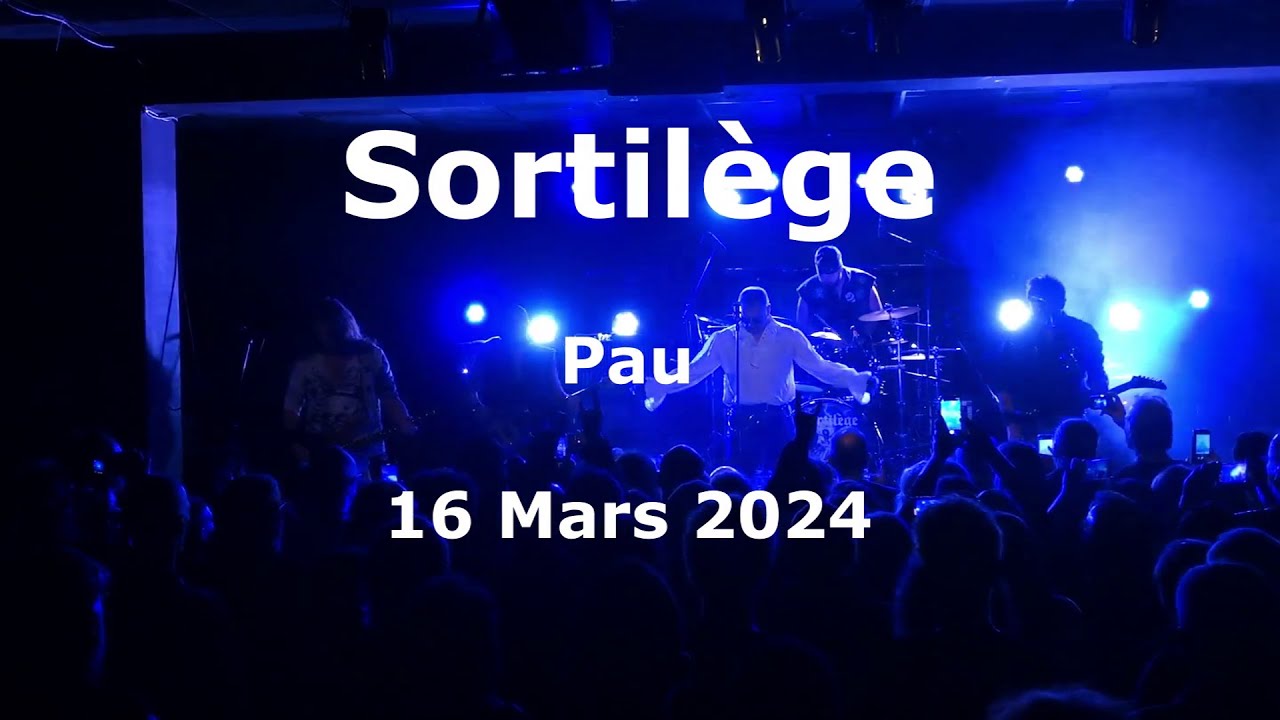 Bruno Ramos avec Sortilège Live  Pau Billère  La route du son  16 Mars 2024