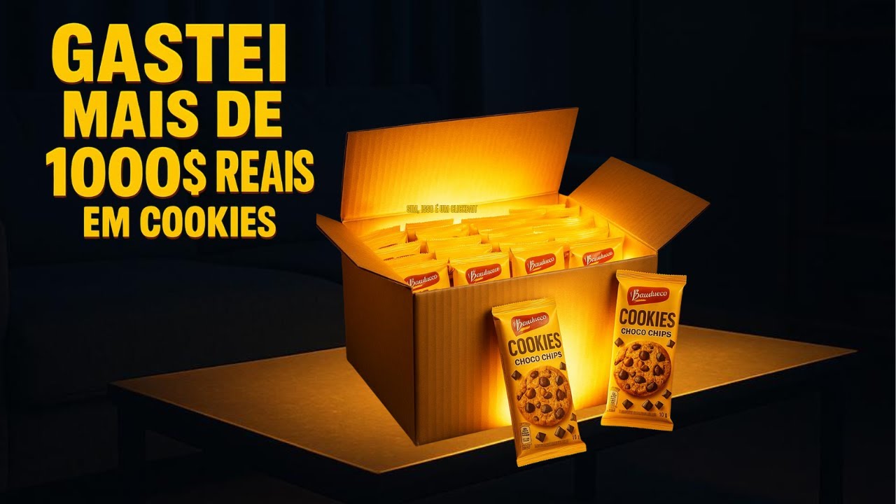 Achei o Cookie Dourado da Bauducco e Ganhei um PS5 !? 🍪🎮