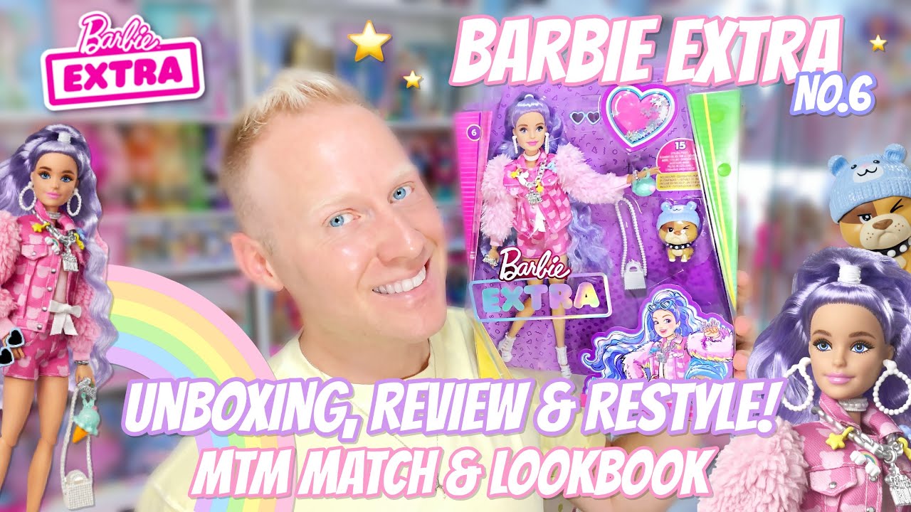 Barbie Extra №6 ✨🎀 Обзор, рестайлинг, подборка MTM и лукбук!
