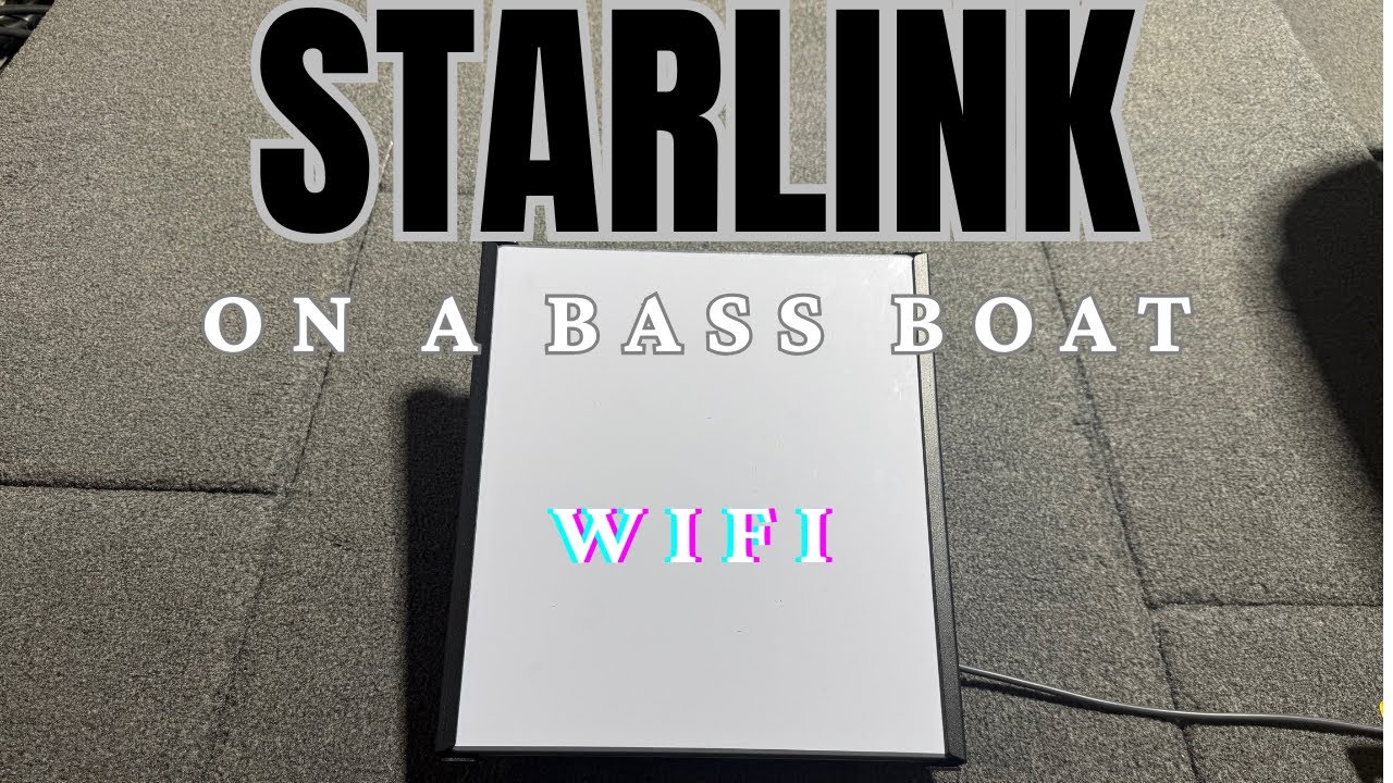 Starlink On A Bass Boat