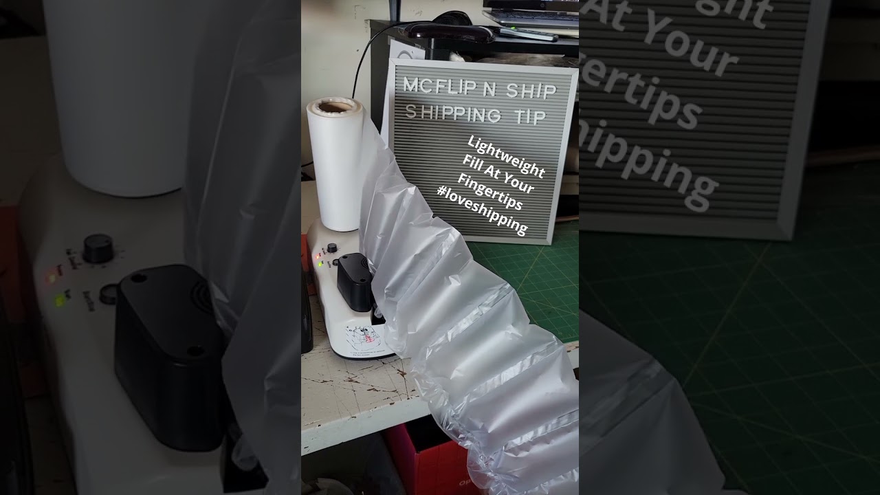 AIR PILLOW Maker Machine | Easy To MAKE YOUR OWN Packaging Fill In Minutes | INVEST In Your BUSINESS
