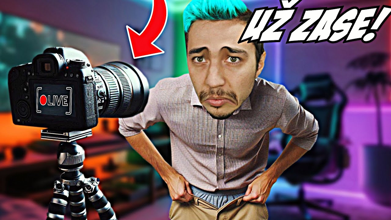 NEVĚDĚL ŽE STREAMOVAL!!!