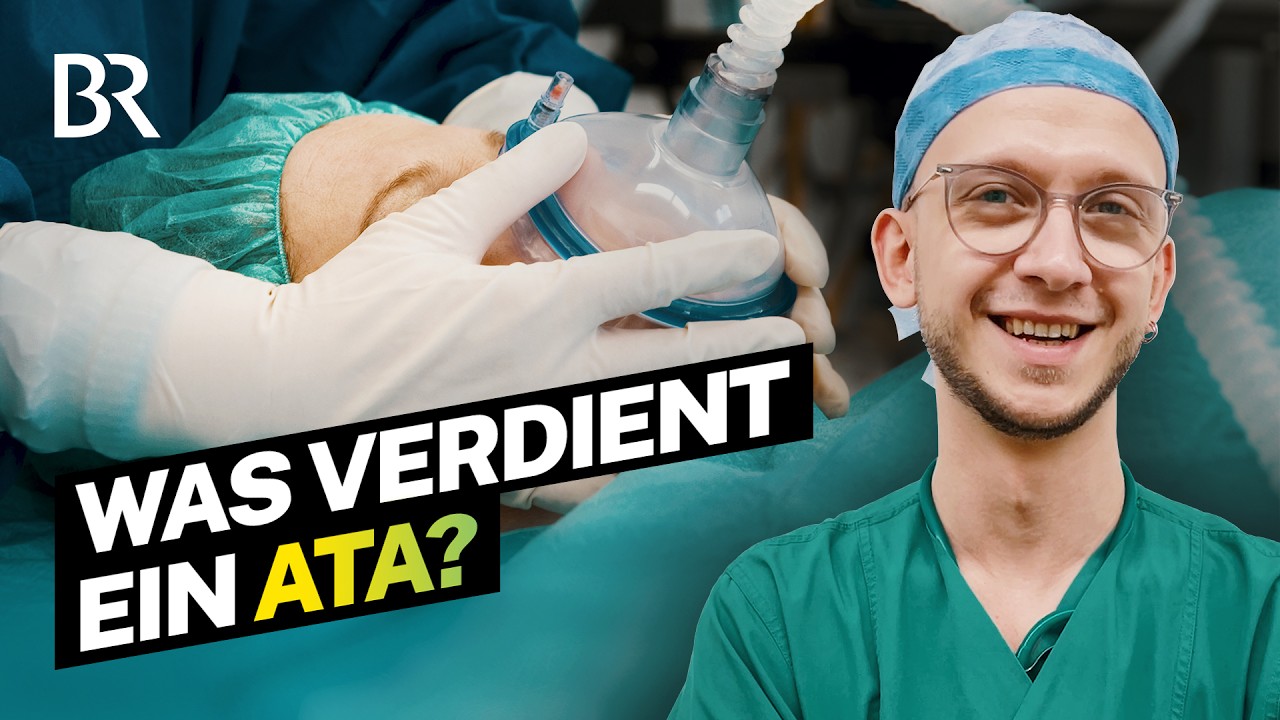 Jeden Tag im OP: Gehalt & Arbeit als anästhesietechnischer Assistent (ATA) I Lohnt sich das? I BR