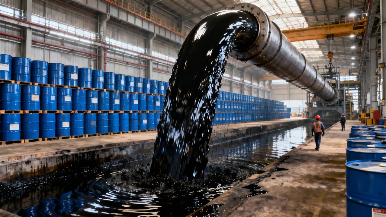 Inside Venezuela Crude Oil Factory &ndash; How Extreme Oil Reserves Are Refined (Full Process)