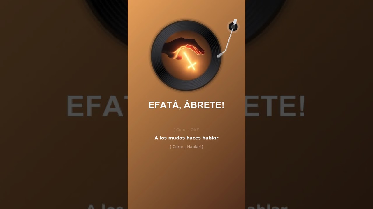 EFATÁ, ÁBRETE!