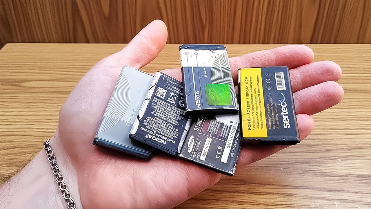 Never throw away old mobile phone battery! Turn Them Into Dollars! | Inventor Daily