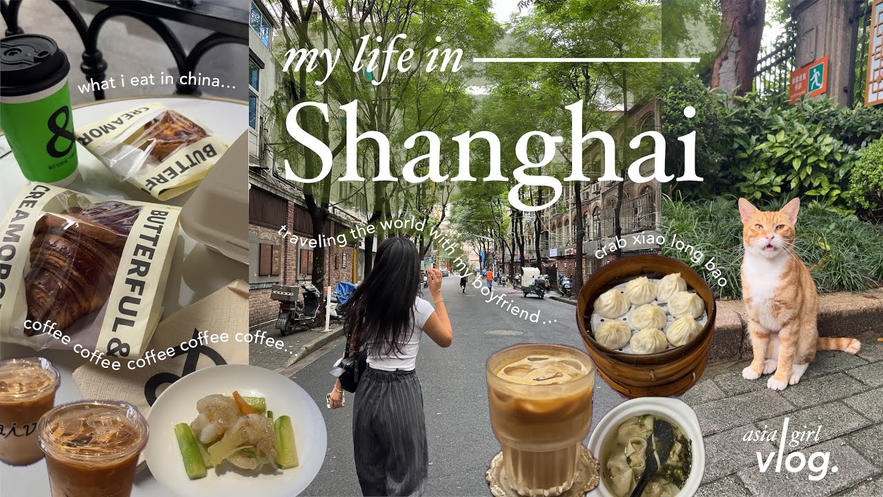 shanghai diaries 🥘🧧 | traveling the world with my boyfriend + eating our way through china