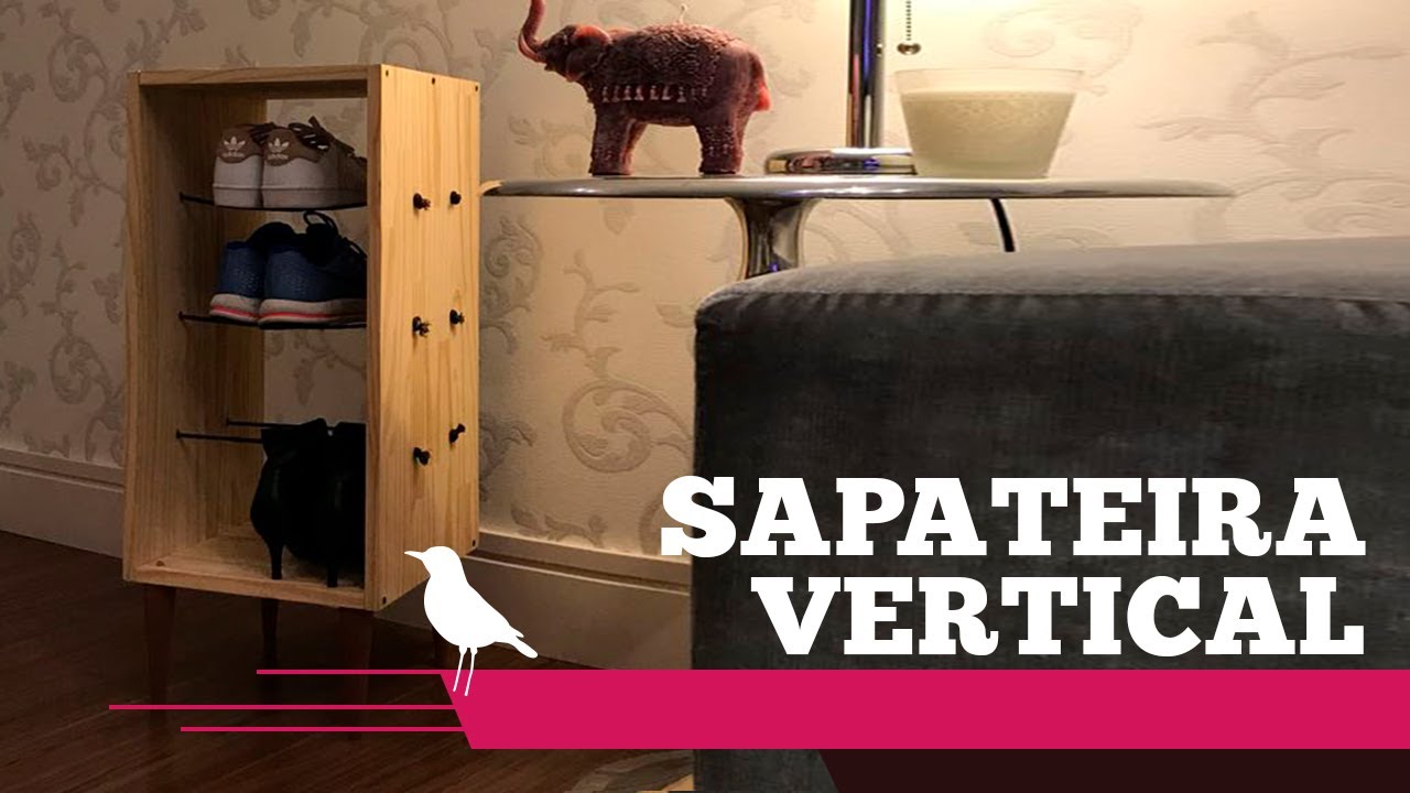 Sapateira vertical - Faça você mesmo - CANÁRIO HANDMADE