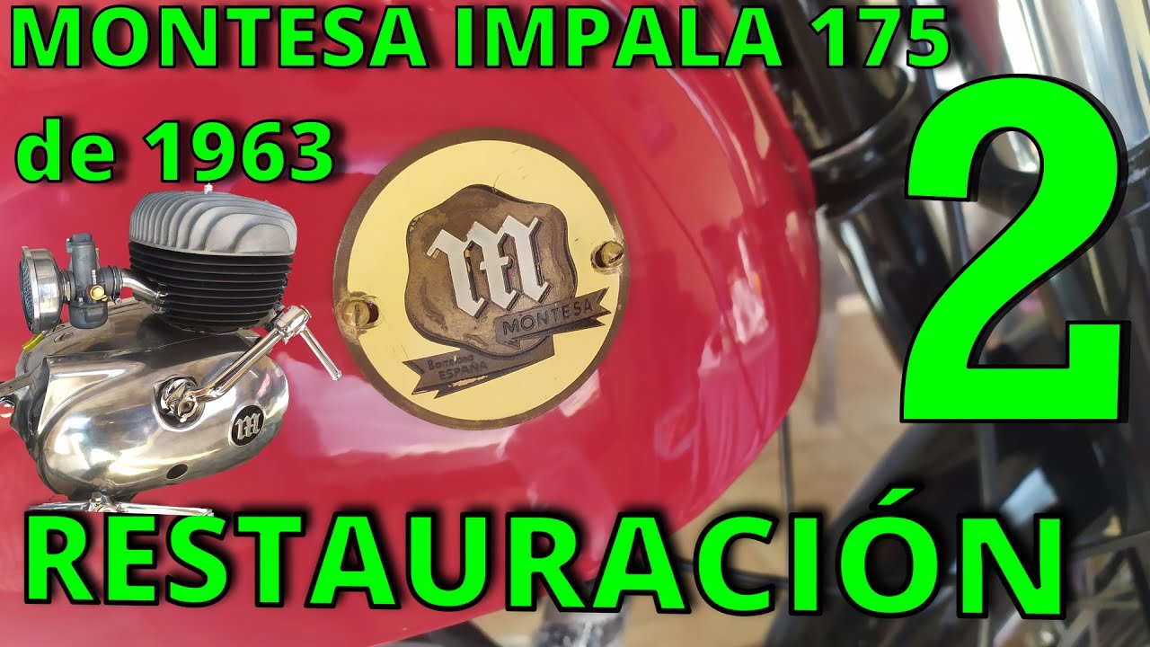 Restauración completa de una MONTESA Impala 175  de 1963 🏍. Motos clásicas.