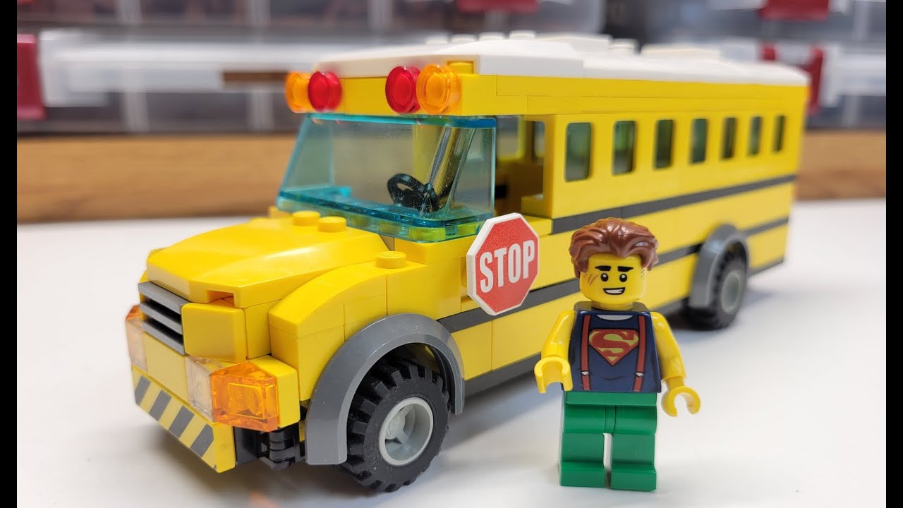 LEGO School Bus MOC!