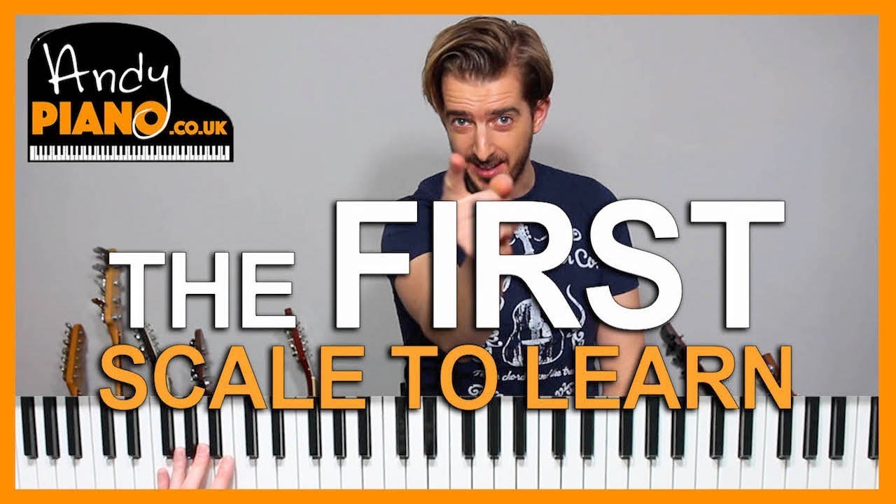 The FIRST SCALE You Should Learn on Piano - and WHY