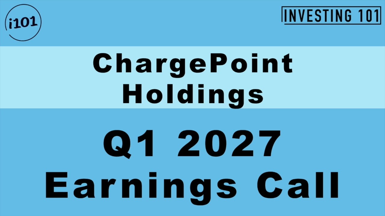 ChargePoint Q1 2027 Earnings Call | Fleet Software Services Revenue Gains Mitigate Hardware Slump.