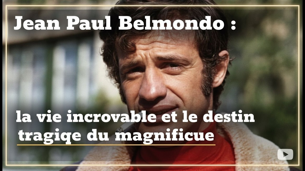 Jean Paul Belmondo  la vie incroyable et le destin tragique du magnifique