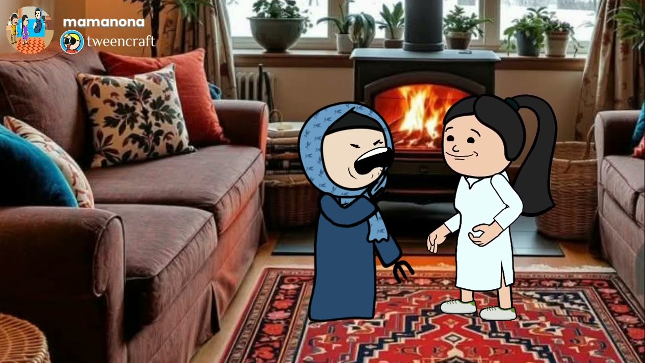 بنتي جت لي مخــصوص وجـايبـه معاها حـاجـات رمضان... 😔 شوف رد فعل أمها 👇🏻