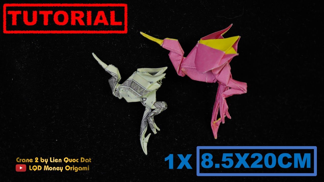 Crane 2 (Lien Quoc Dat) - LQD Money Origami