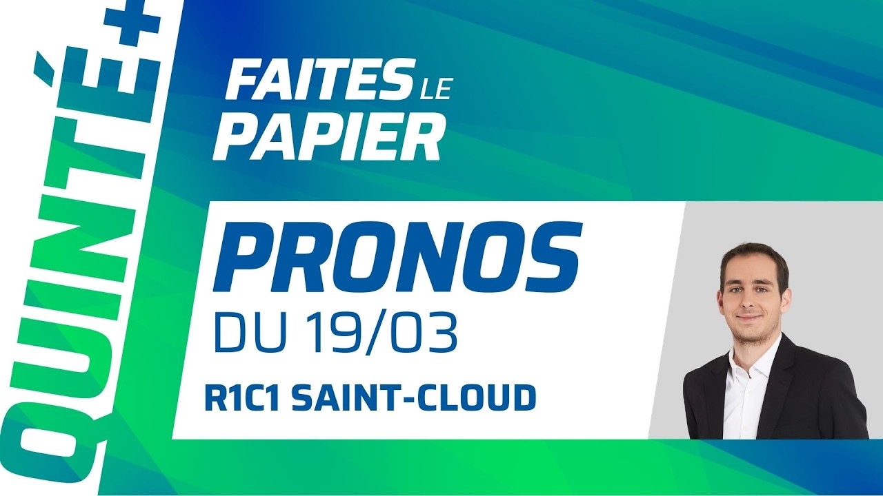 PRONOSTICS QUINTÉ+ DU JEUDI 19 MARS À SAINT-CLOUD : STAR OF THE NIGHT SUR SES TERRES