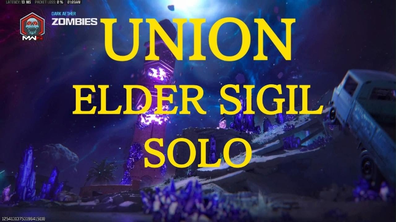 MWZ Union Elder Sigil Solo Tombstone
