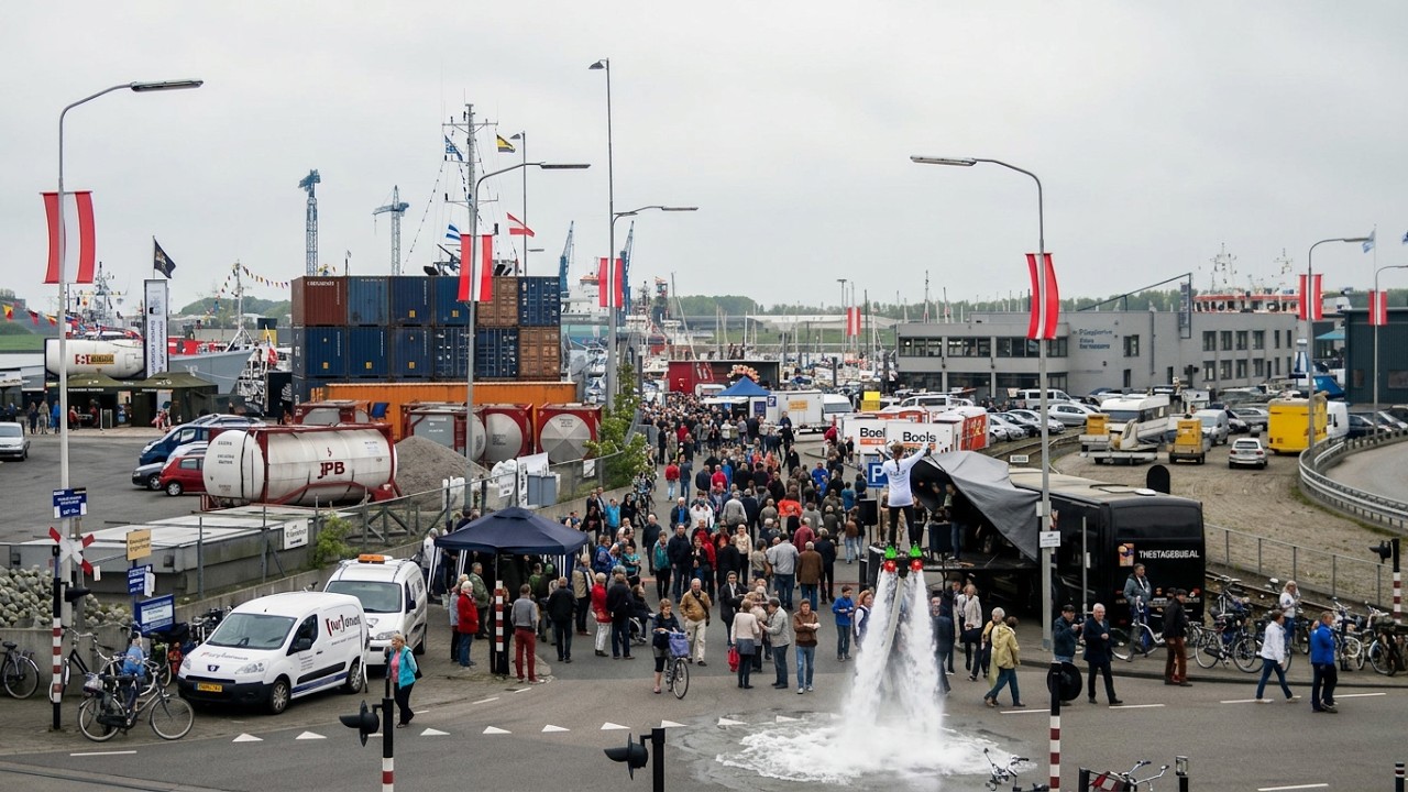 Pinksterfeest  Delfzijl  19  Mei 2013