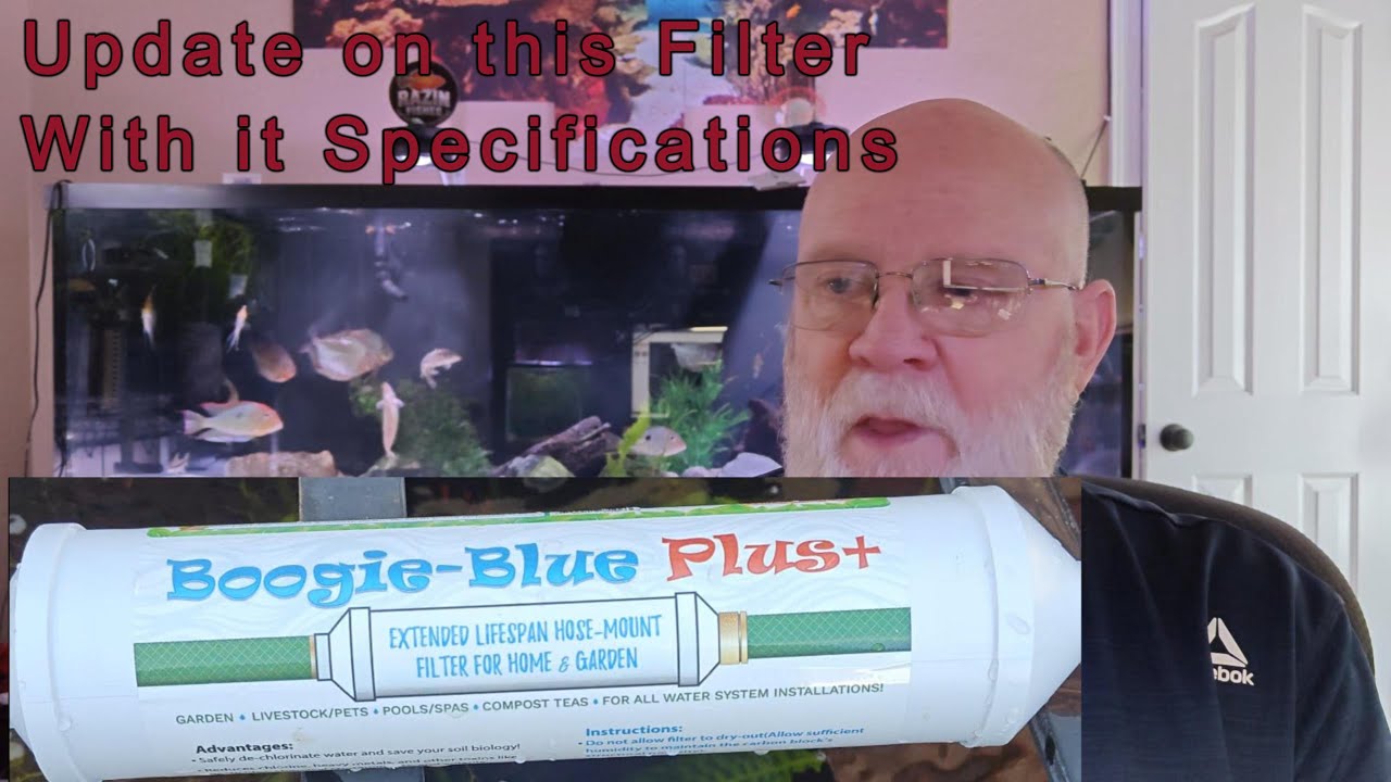 Update On the Boogie Blue Plus Water Filter With Specs!