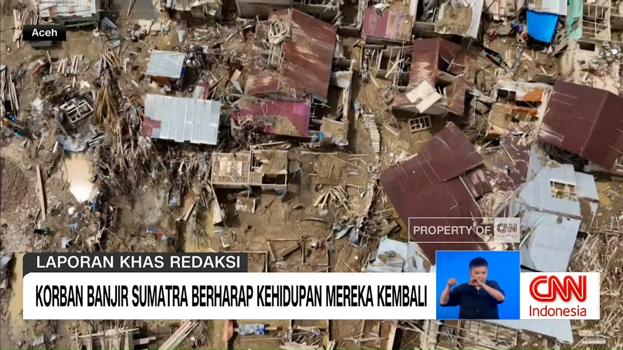Korban Banjir Sumatra Berharap Kehidupan Kembali Normal