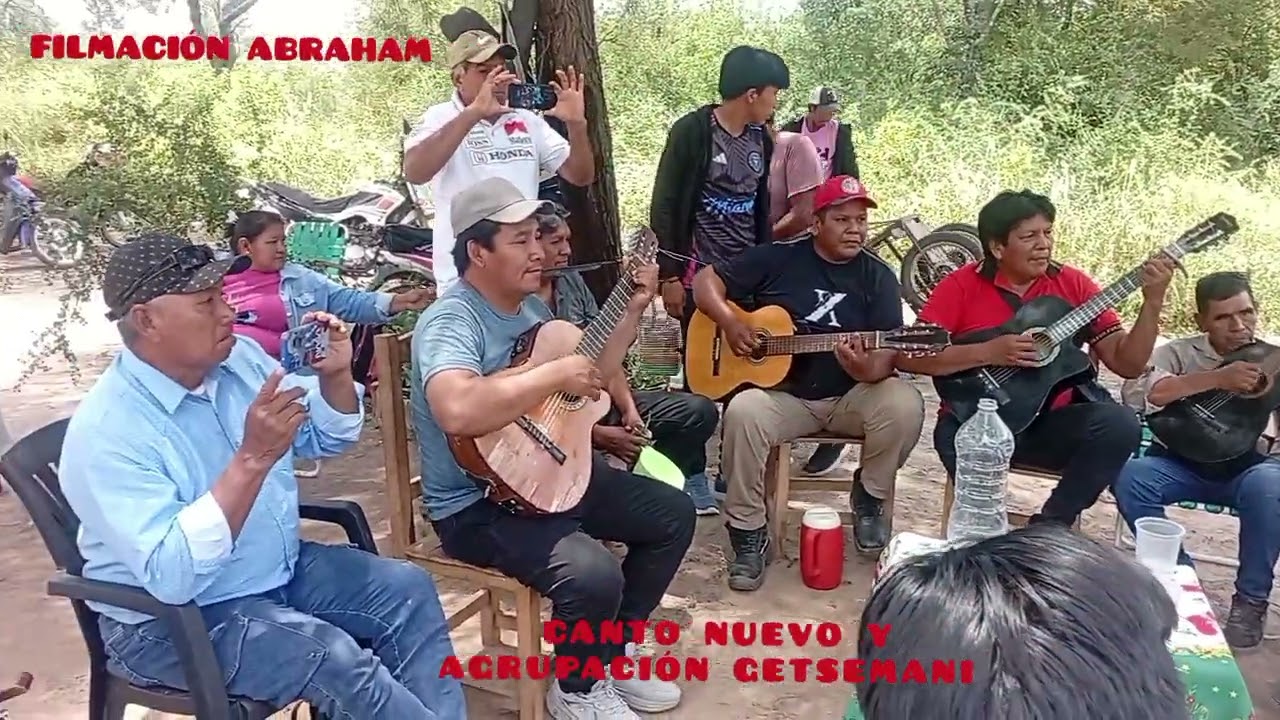 Canto Nuevo y agrupación Getsemani en la casa de Vicente corrales 