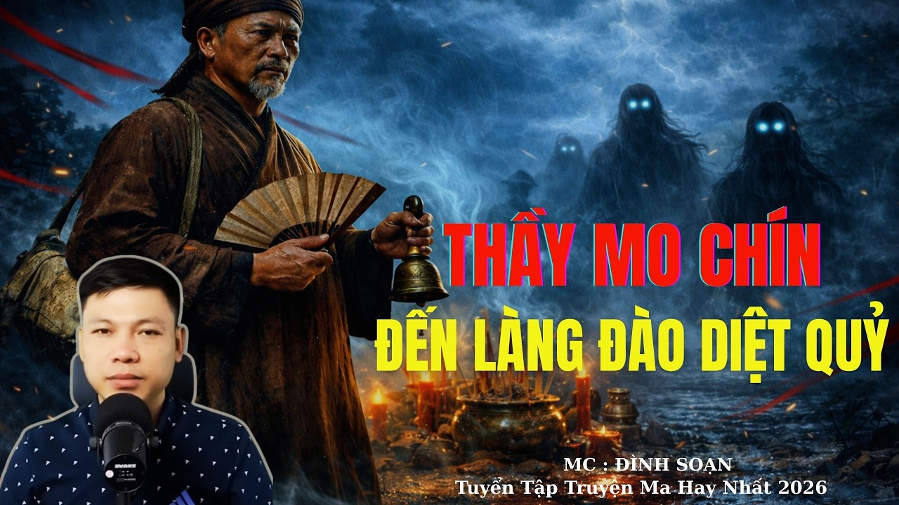 Truyện Ma Đình Soạn : THẦY MO CHÍN ĐẾN LÀNG ĐÀO DIỆT QUỶ | TUYỂN TẬP TRUYỆN MA ĐÌNH SOẠN .