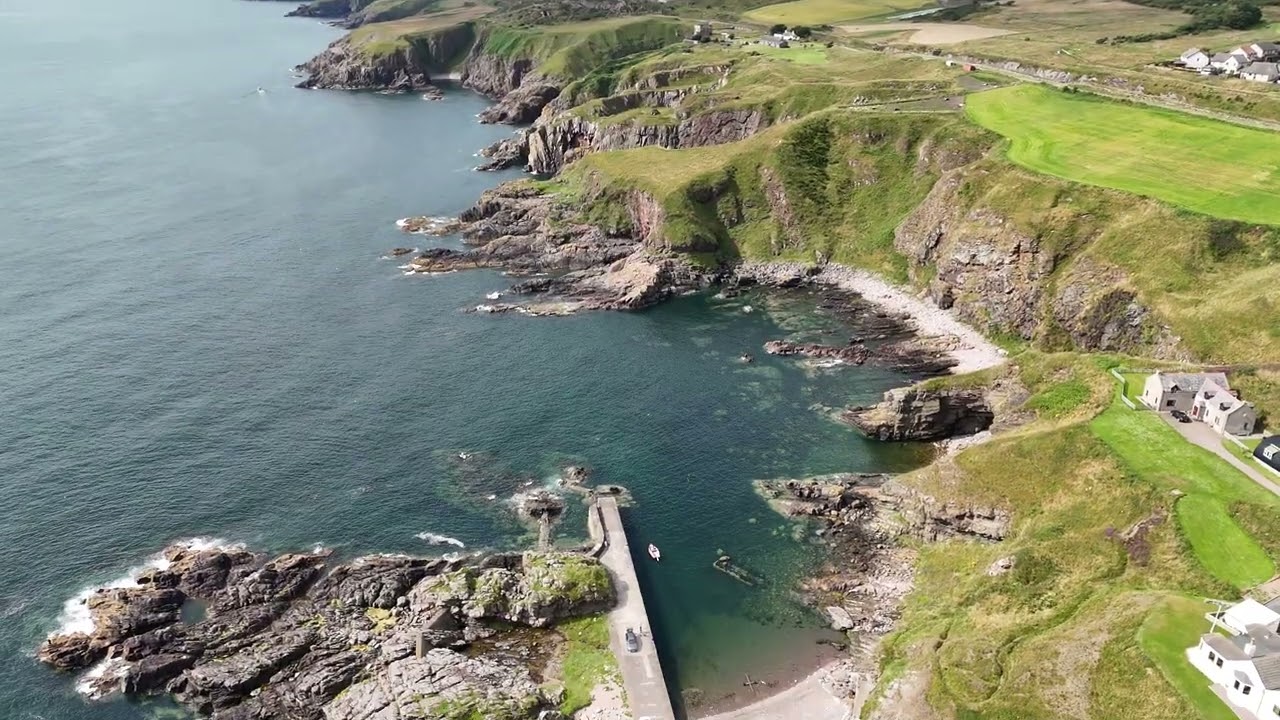 Cove Bay Harbour, Scotland