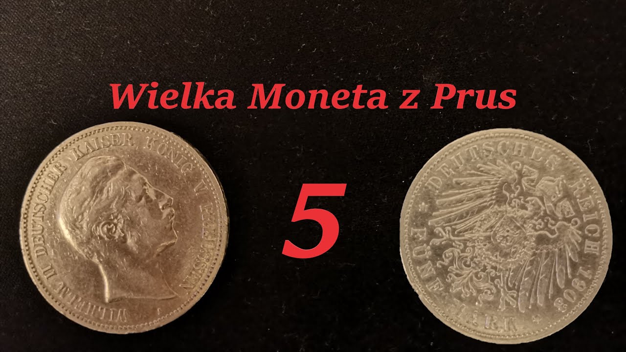 Wilhelm II Moneta z 1903 roku Królestwo Prus (!czytaj opis!) #moneta #prusy #coin #17
