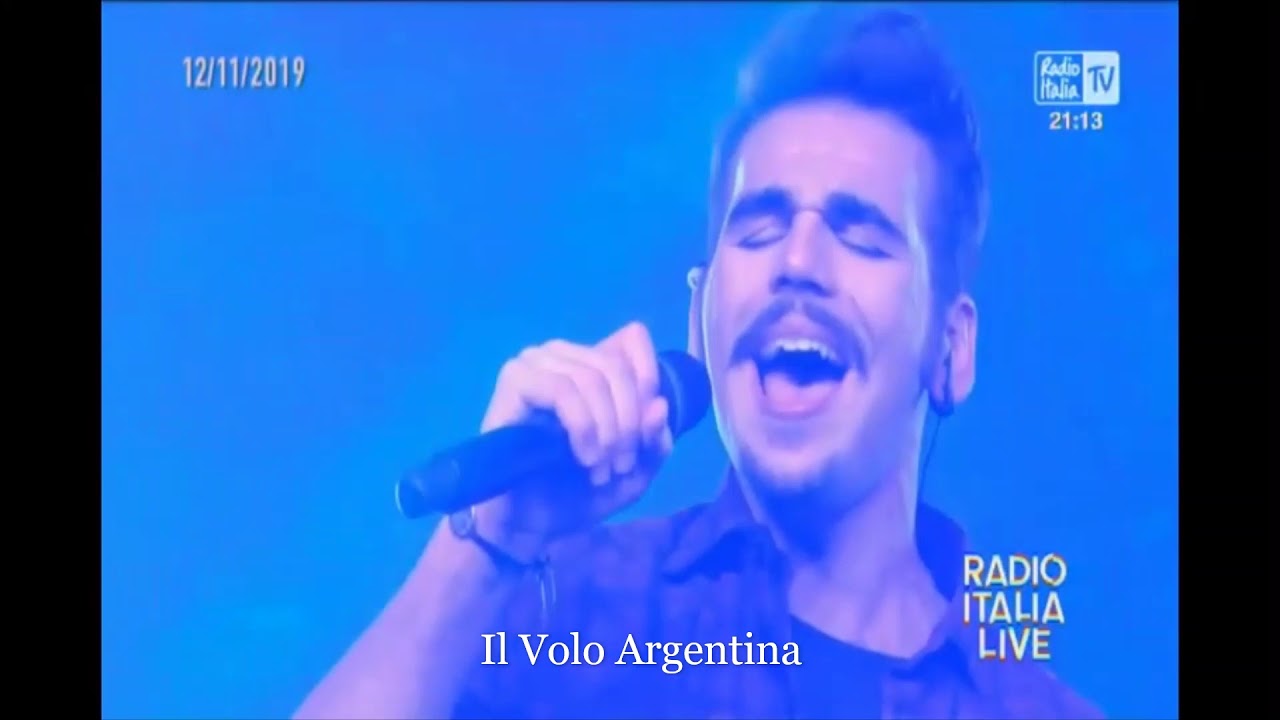 Il Volo en Radio Italia 12-11-2019